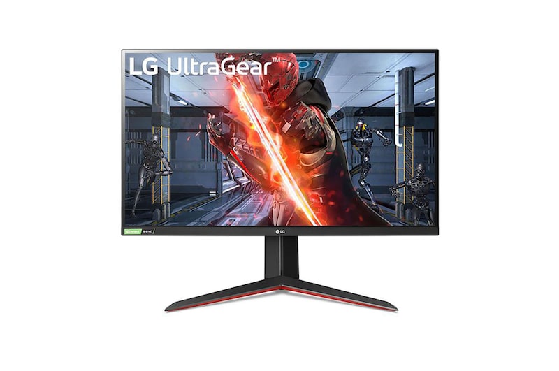 LG 27" Class UltraGear™ QHD 144Hz Nano IPS 1ms Gaming Monitor with NVIDIA® G-SYNC® Compatible, 27GN850-B