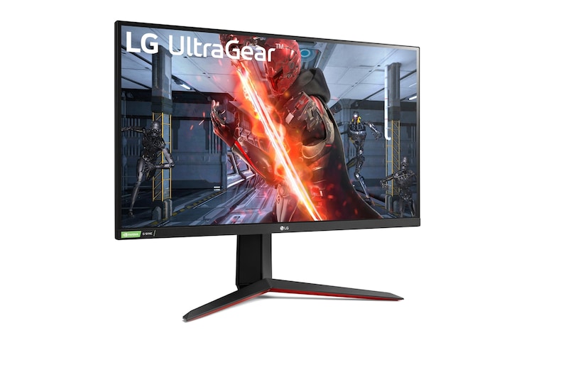 LG 27" Class UltraGear™ QHD 144Hz Nano IPS 1ms Gaming Monitor with NVIDIA® G-SYNC® Compatible, 27GN850-B