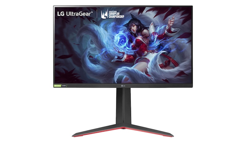 LG 27” UltraGear™ Nano IPS 1ms Gaming Monitor with NVIDIA® G-SYNC® Compatible, 27GP850-B