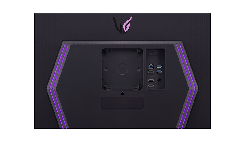 LG 27” LG UltraGear™ UHD Gaming Monitor, 144Hz Refresh Rate, 1ms (GtG) Response Time, Black, 27GR93U-B