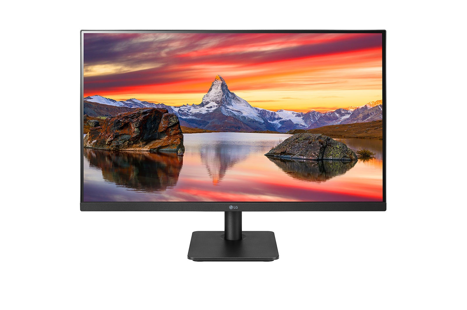 LG 27" IPS Full HD Monitor with 3-Side Virtually Borderless Design, 27MP400-B