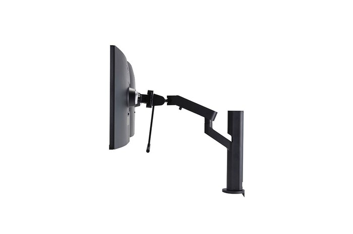 LG 27" LG QHD Ergo Dual Monitor, IPS Display, Black, 27QP88D-BS