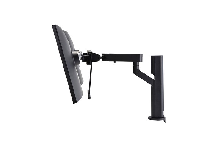 LG 27" LG QHD Ergo Dual Monitor, IPS Display, Black, 27QP88D-BS