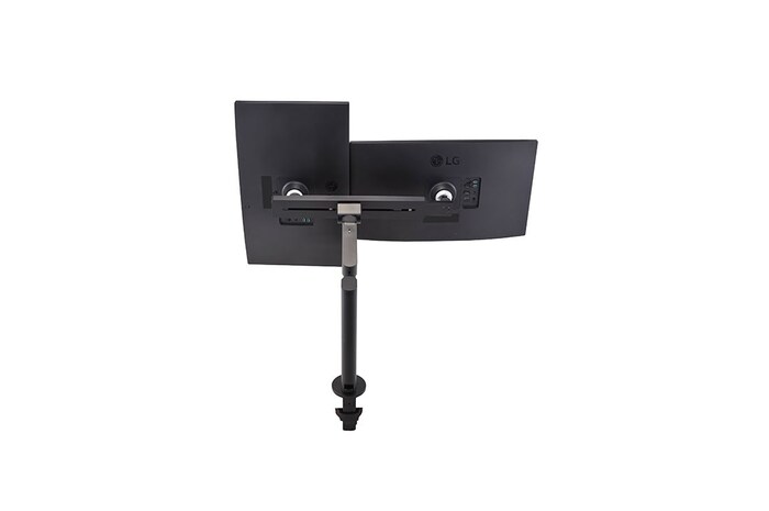 LG 27" LG QHD Ergo Dual Monitor, IPS Display, Black, 27QP88D-BS