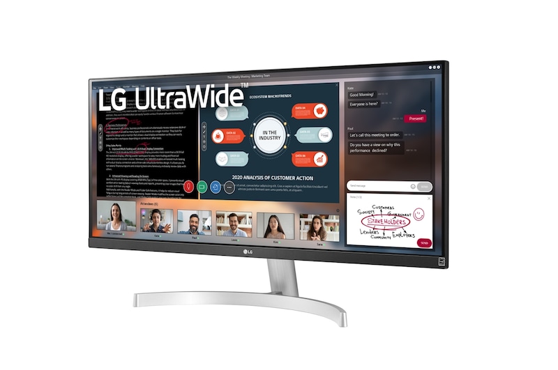 LG 29" UltraWide™ Full HD (2560x1080) HDR IPS Monitor, 29WN600