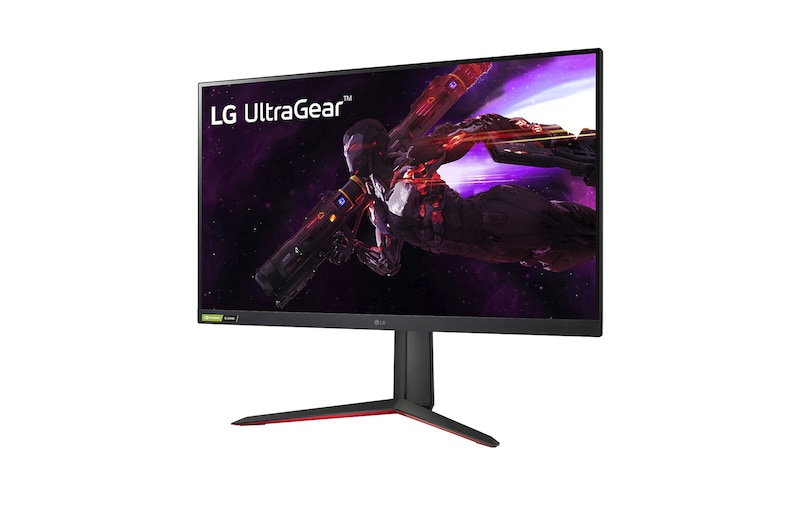 LG 31.5” UltraGear™ Nano IPS 1ms Gaming Monitor with NVIDIA® G-SYNC® Compatible, 32GP850-B