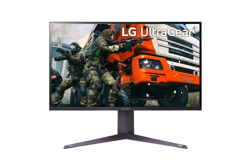 LG 32” UltraGear™ UHD 4K Gaming Monitor with VESA DisplayHDR™ 1000, 32GQ950P-B