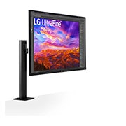 LG 31.5" UltraFine™ UHD 4K Ergo IPS Monitor with USB Type-C™, 32UN88A-W