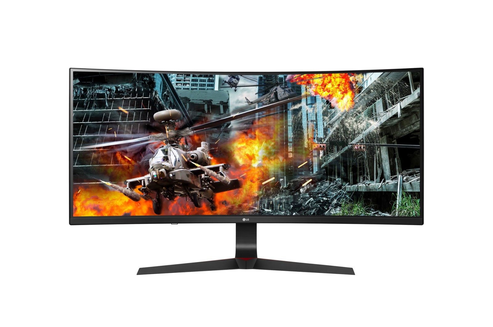 LG 34" 21:9 UltraGear™ UW-FHD 144Hz Gaming Monitor with G-Sync® Compatible, Adaptive-Sync, 34GL750