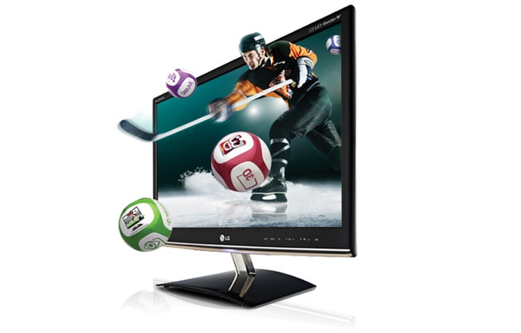 LG 23" LED LCD 3D Full HD Monitor TV, DM2350D