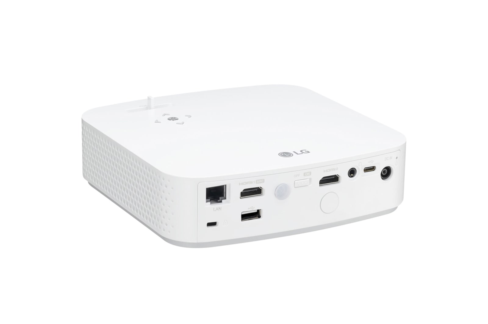 LG Full HD 1080P CineBeam Compact Projector RGB LED 600 Lumen 100000:1, PF50KS