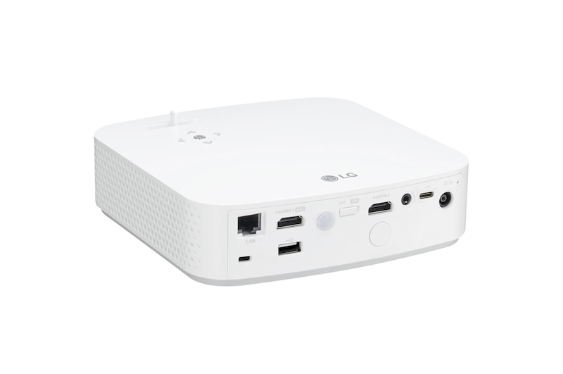 LG Full HD 1080P CineBeam Compact Projector RGB LED 600 Lumen 100000:1, PF50KS