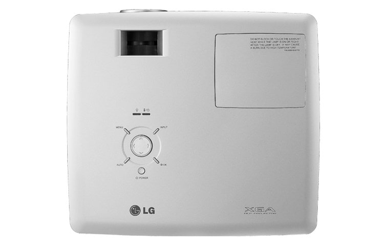 LG 3D Ready DLP projector with a 3D optimiser to support four types of 3D, BX327