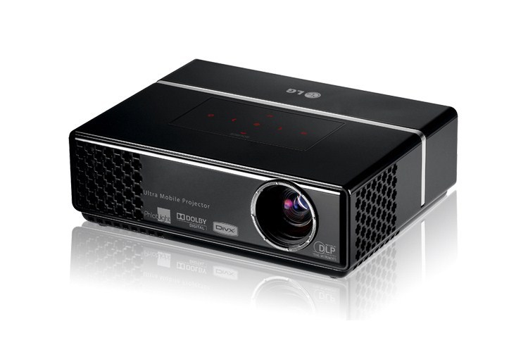Front view of Multi-Media Portable Projector HS102
