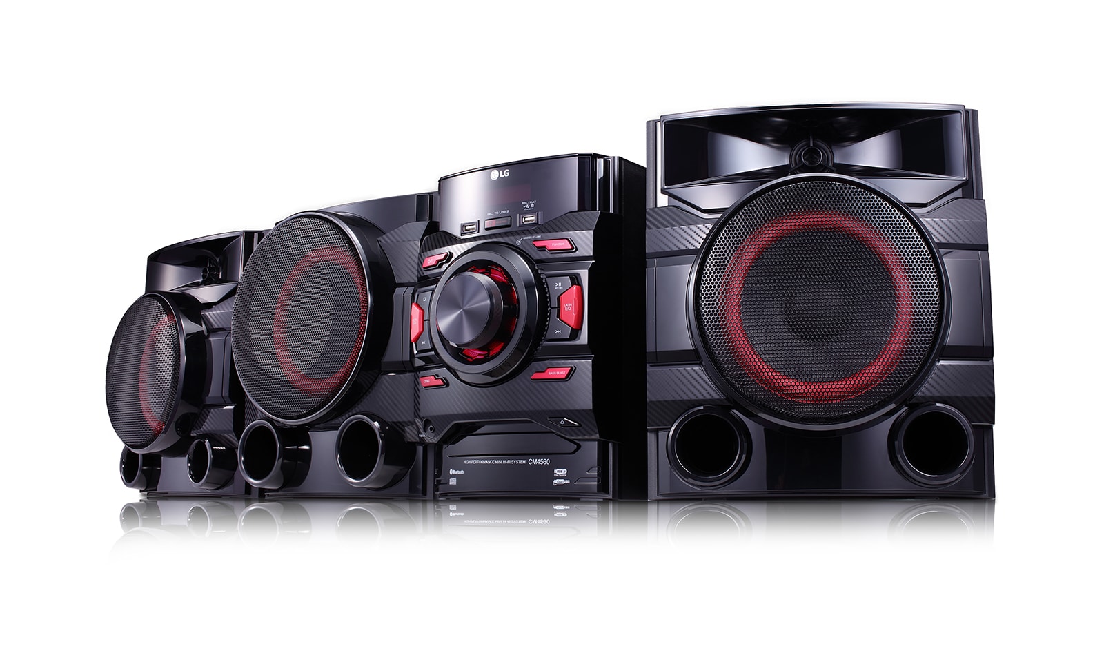 LG LOUDR CM4560 700W Hi Fi System, CM4560