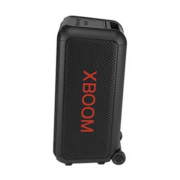 Front view of right side. XBOOM logo is attatched.