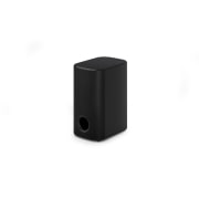 Angled view of subwoofer