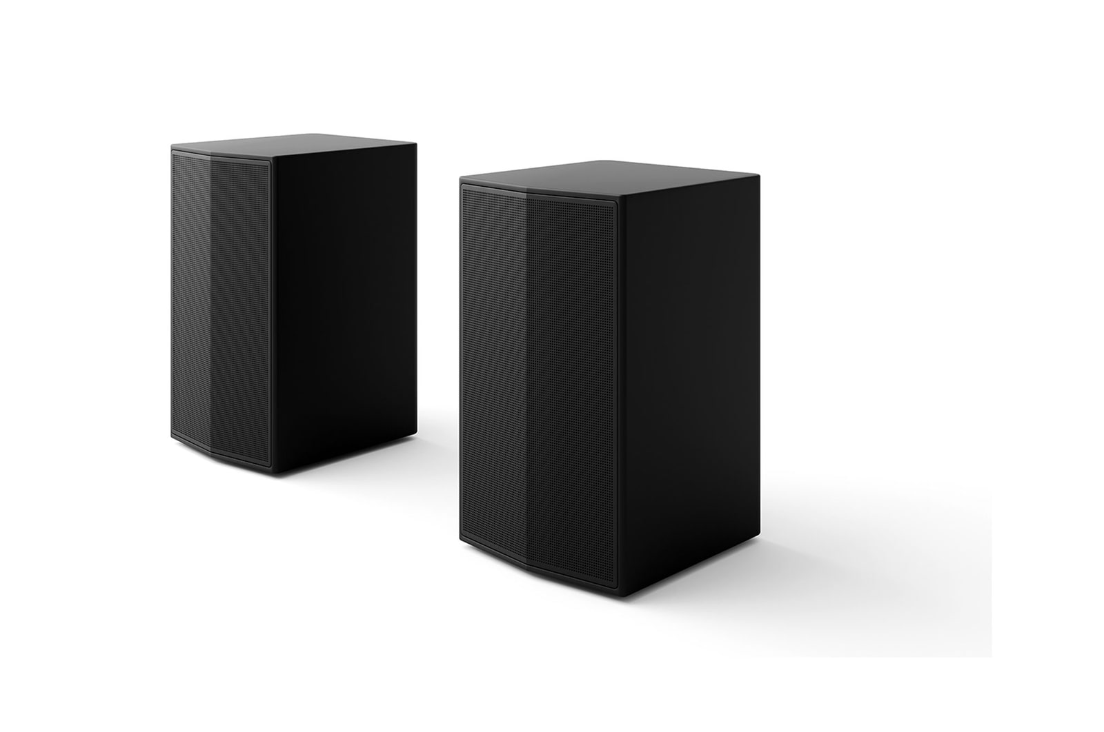 Angled view of Rear Speakers