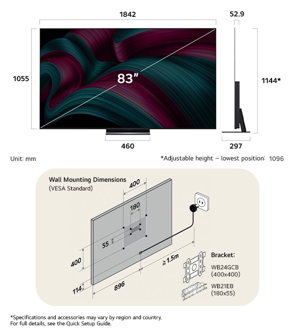 OLED83C5ELA
OLED83G54LW
OLED77G54LW
OLED65G56LS
OLED55G54LW
OLED55G56LS
OLED65G54LW
OLED48G56LS
OLED48C56LB