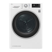 LG Eco Hybrid™ FDJ608W 8Kg Heat Pump Tumble Dryer – A+++, FDJ608W