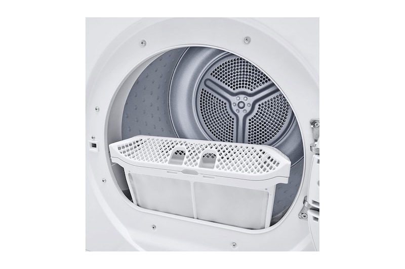 LG 8kg Heat Pump Tumble Dryer A++, White, FDT208W