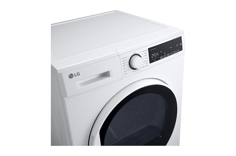 LG 8kg Heat Pump Tumble Dryer A++, White, FDT208W
