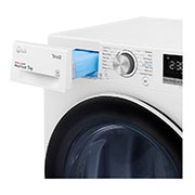 LG Dual Inverter Heat Pump™ Heat Pump Tumble Dryer | 9kg | White, FDV709W