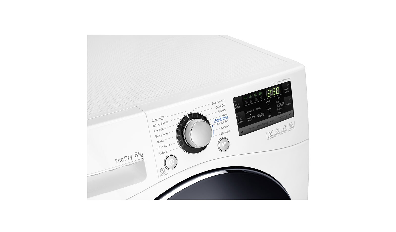 LG 8kg Tumble Dryer with Heat Pump Technology, RC8055AH3M