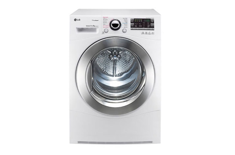 LG 8KG TUMBLE DRYER WITH TRUESTEAM™ TECHNOLOGY, RC8066AS2Z