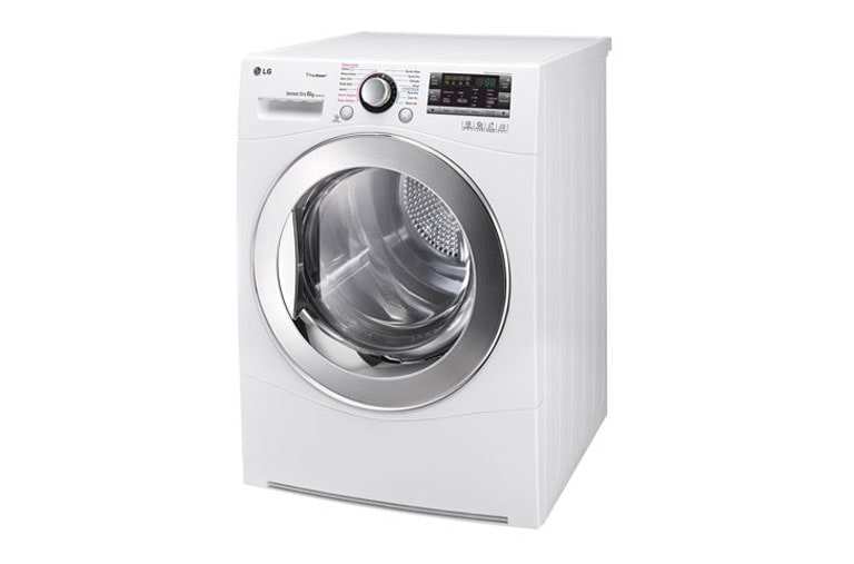 LG 8KG TUMBLE DRYER WITH TRUESTEAM™ TECHNOLOGY, RC8066AS2Z