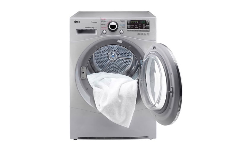 LG 8KG TUMBLE DRYER WITH TRUESTEAM™ TECHNOLOGY, RC8066CS2Z