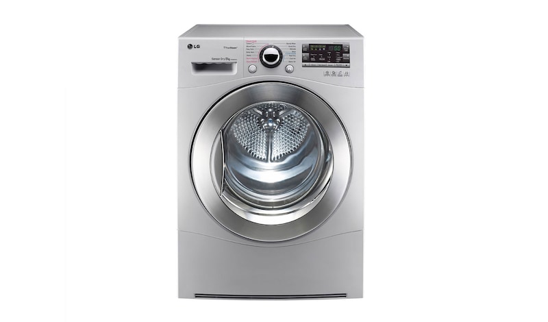 LG 8KG TUMBLE DRYER WITH TRUESTEAM™ TECHNOLOGY, RC8066CS2Z