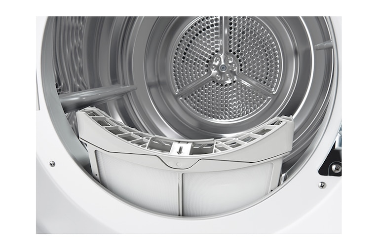 LG 8KG TUMBLE DRYER WITH TRUESTEAM™ TECHNOLOGY, RC8066CS2Z