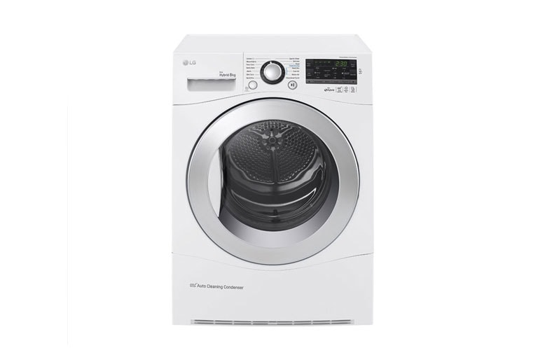 Front view of 8kg ECO Hybrid™ Dryer With Heat Pump Technology RC8082AV2Z