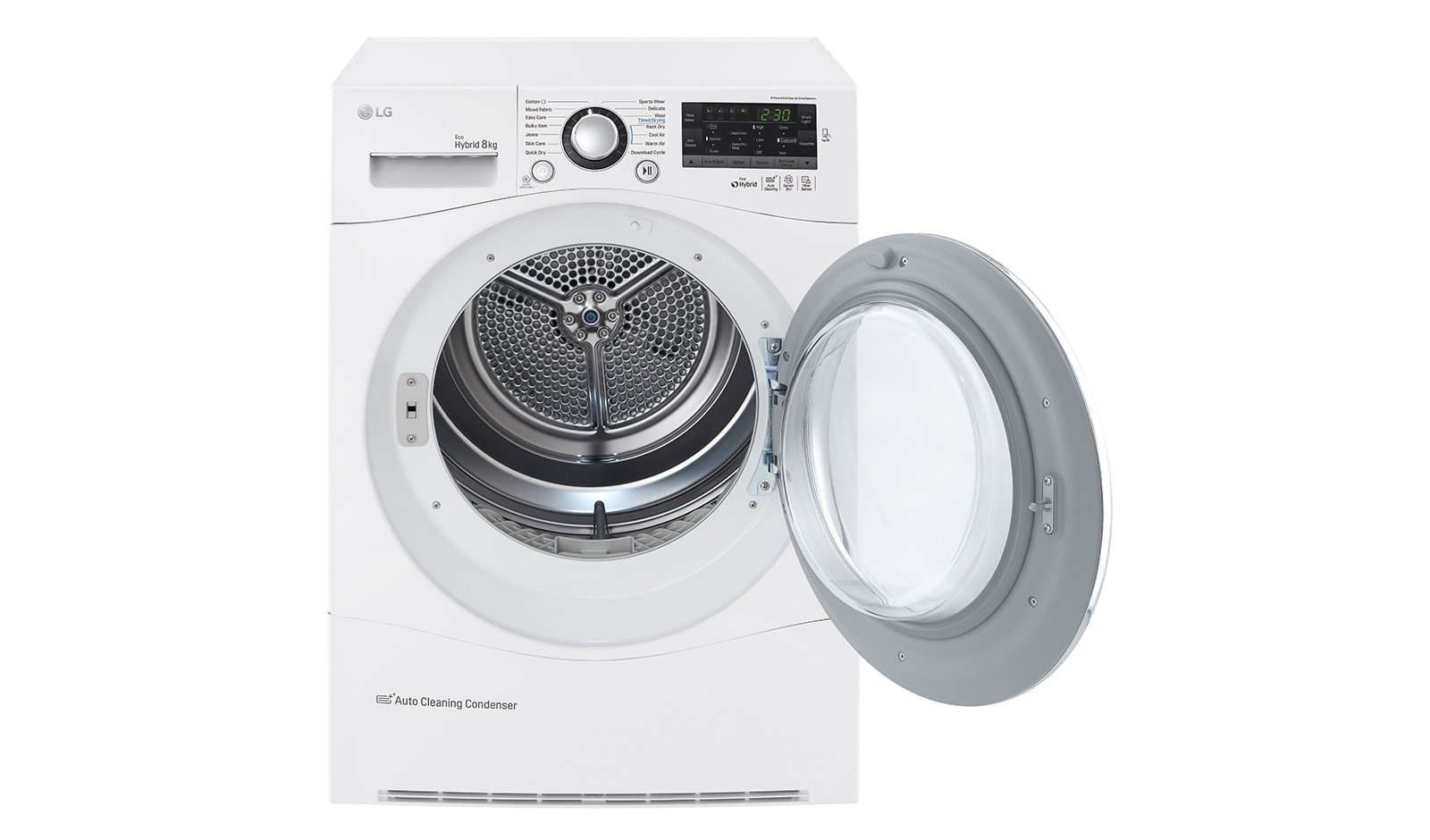 LG 8kg ECO Hybrid™ Dryer With Heat Pump Technology, RC8082AV2Z