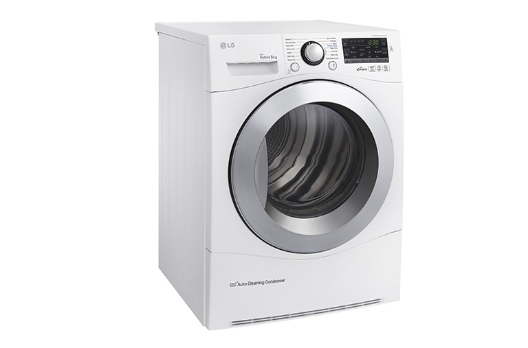 LG 8kg ECO Hybrid™ Dryer With Heat Pump Technology, RC8082AV2Z