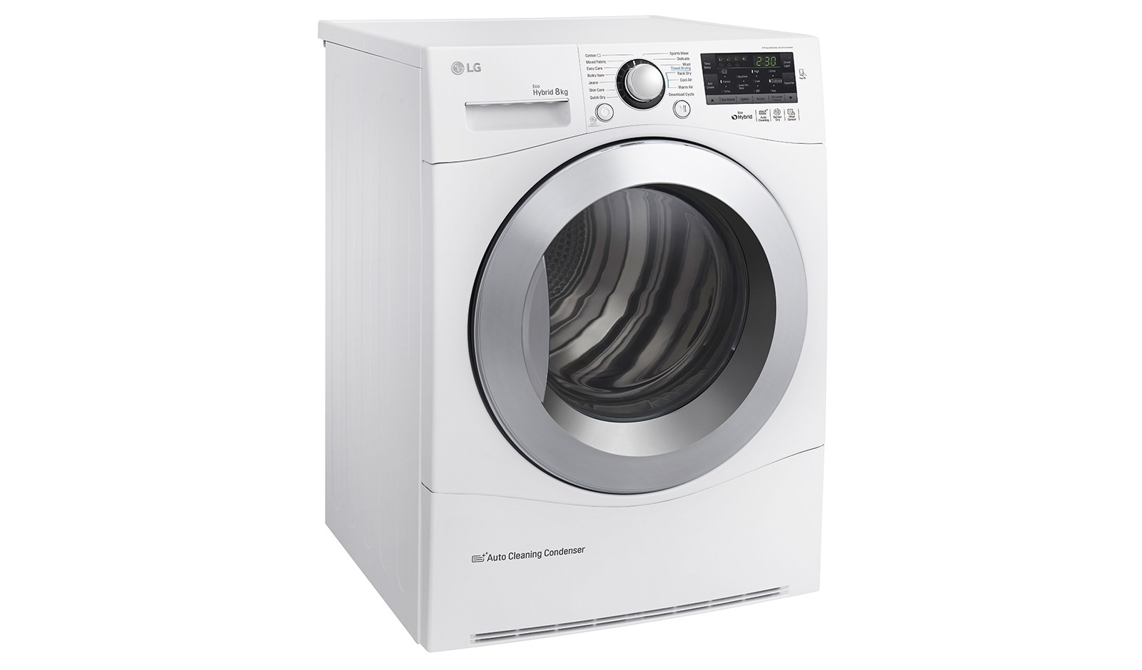 LG 8kg ECO Hybrid™ Dryer With Heat Pump Technology, RC8082AV2Z