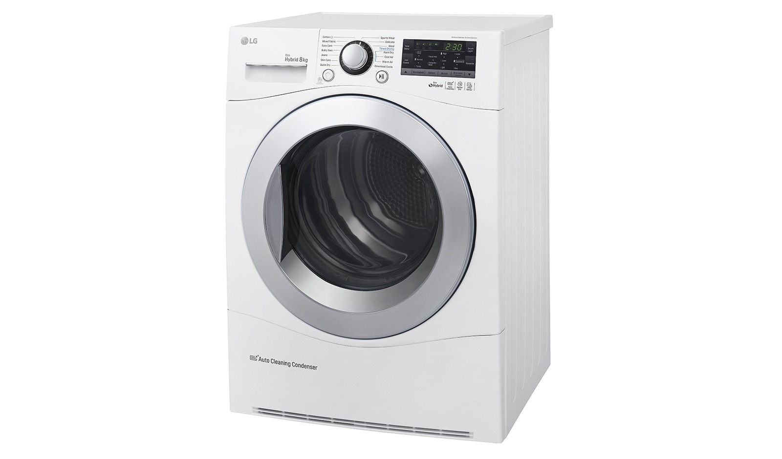 LG 8kg ECO Hybrid™ Dryer With Heat Pump Technology, RC8082AV2Z
