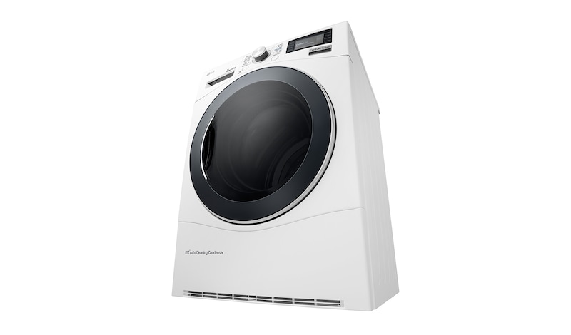 LG 8KG A+++ rated ECO Hybrid™ Dryer with Heat Pump and Inverter Technology, RC8084AV3W