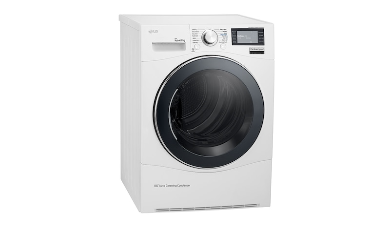LG 8KG A+++ rated ECO Hybrid™ Dryer with Heat Pump and Inverter Technology, RC8084AV3W