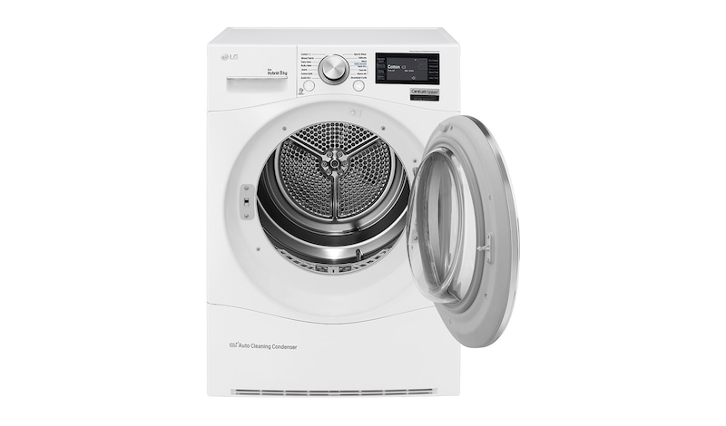 LG 8KG A+++ rated ECO Hybrid™ Dryer with Heat Pump and Inverter Technology, RC8084AV3W