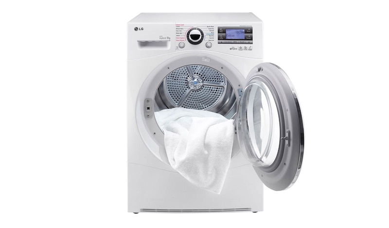 LG 9KG ECO HYBRID DRYER WITH TRUESTEAM™ TECHNOLOGY, RC9042AQ3Z