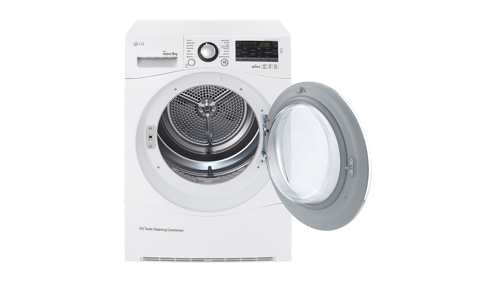 LG 9kg ECO Hybrid™ Dryer With Heat Pump Technology, RC9055AP2Z