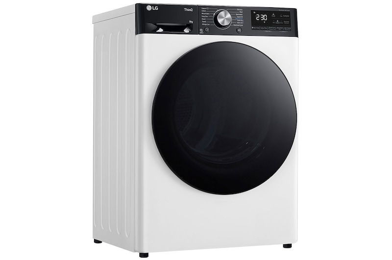 LG 9kg DUAL Inverter Heat Pump™ Tumble Dryer, White, FDV909WN