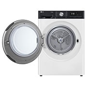 LG 9kg DUAL Inverter Heat Pump™ Tumble Dryer, White, FDV909WN