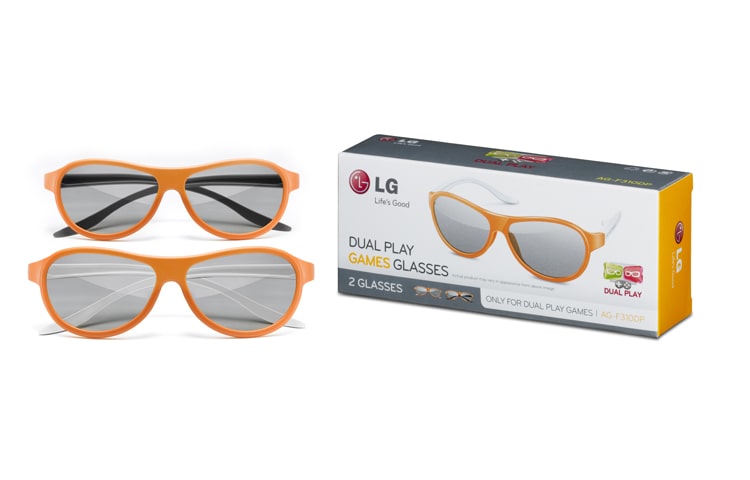 LG Dual Play Glasses for 2012 LG CINEMA 3D TV, AG-F310DP