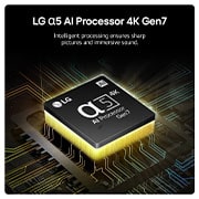 LG alpha 5 AI Processor 4K Gen7