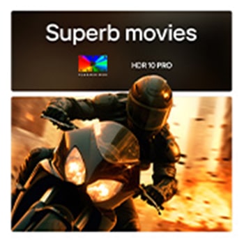 LG TV with an impressively large screen mounted on a wall above a LG Soundbar in a modern style living room.