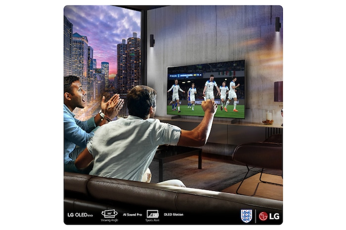 LG 42 inch LG OLED evo AI C4 4K Smart TV, OLED42C44LA