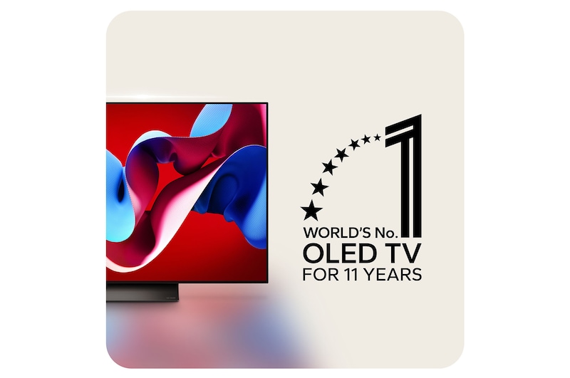 world No.1 OLED TV
